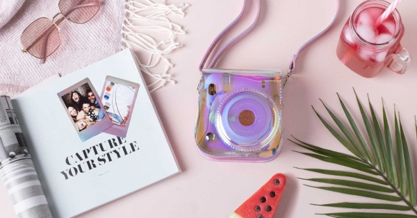 Fujifilm Instax Mini 11 Iridescent Case | Camera Centre