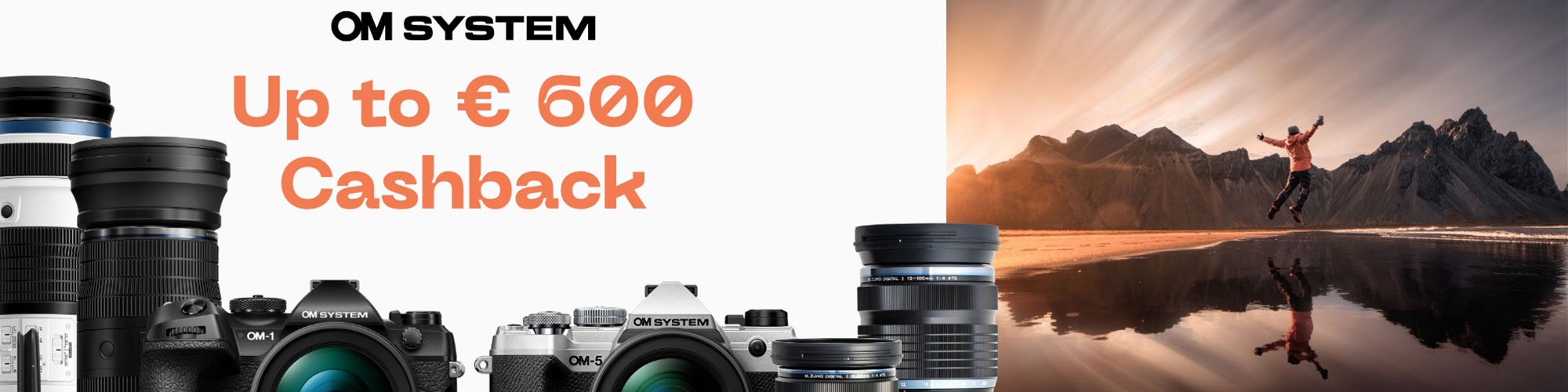 Om systems week up to €600 cashback 