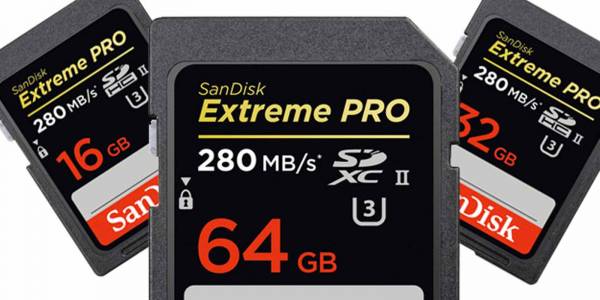 Extreme Pro SanDisk CompactFlash Memory Card For Cameras (32 GB to 256 GB)