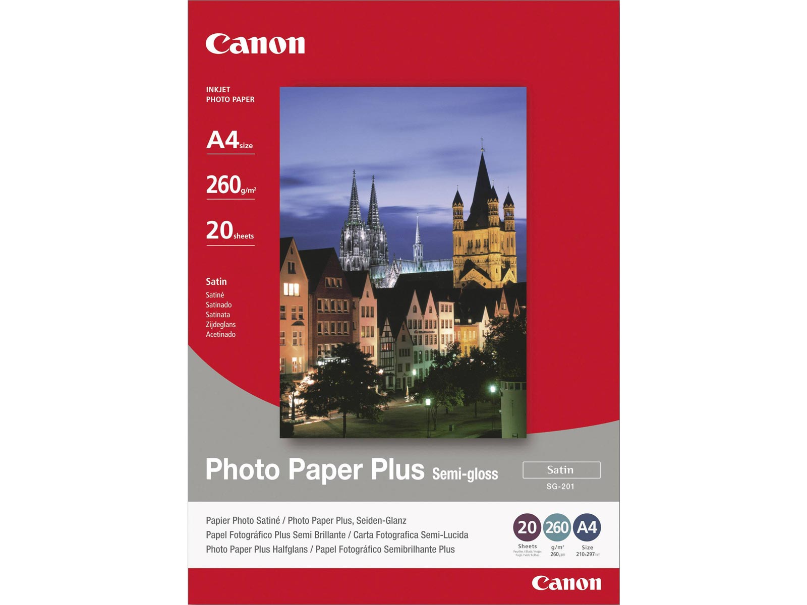 Carta fotografica Photo Quality Ink Jet Paper Self Adhesive C13S041106