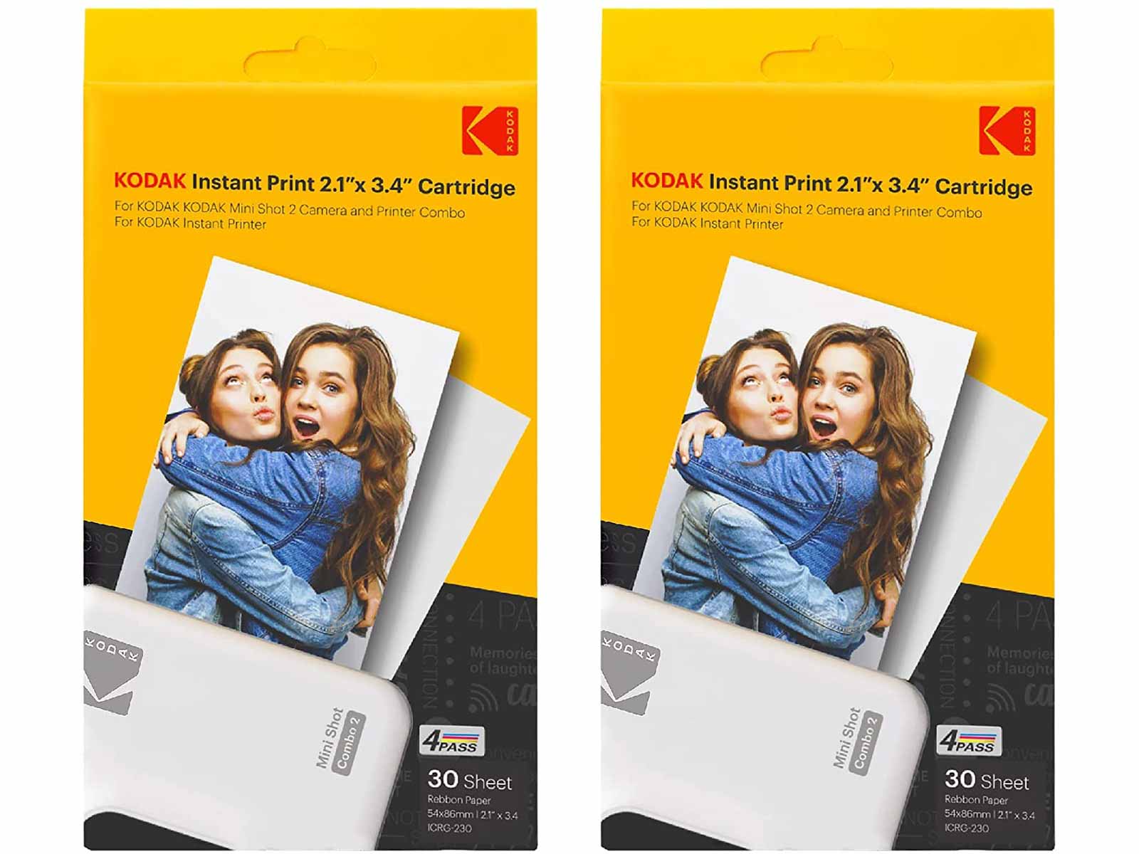  Zink KODAK 2x3 Premium Photo Paper (100 Sheets